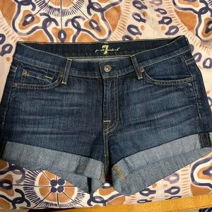 7 for all Mankind Jean Shorts - Size 27